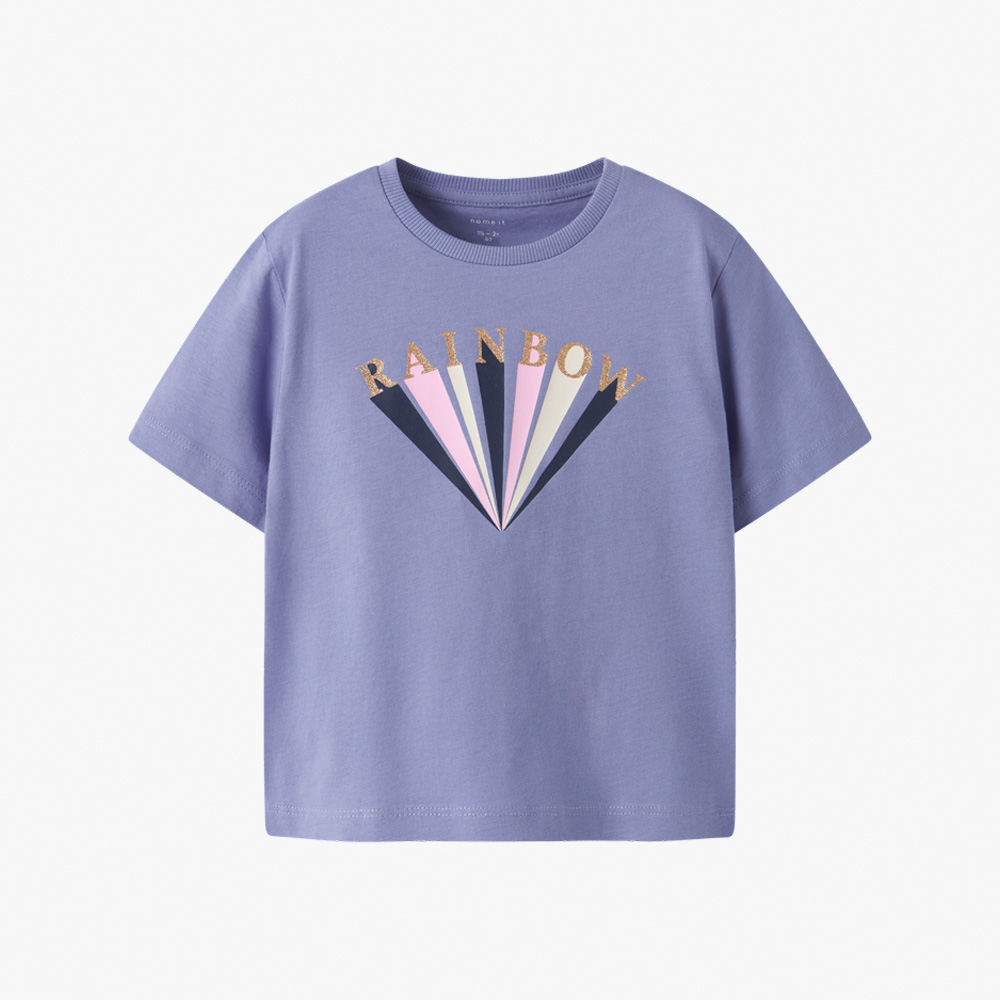 T-shirt NMFKATINKA Name It Purple Impression 1