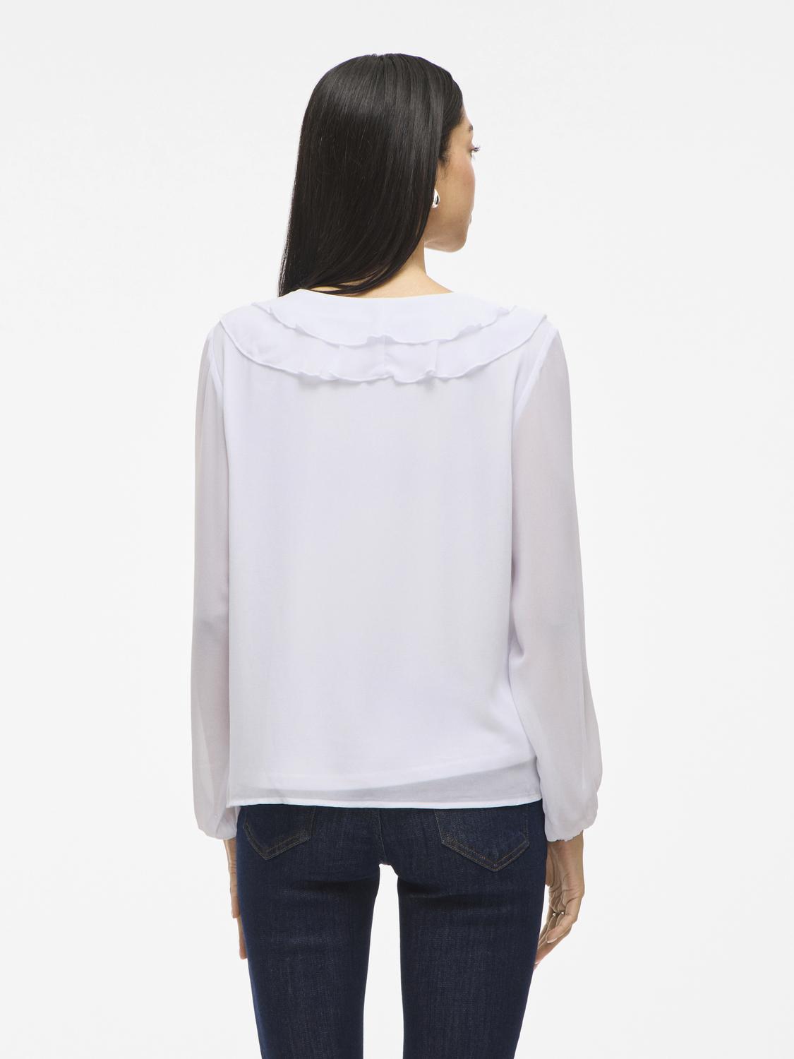 Blusa VIANE Vila Snow White 3