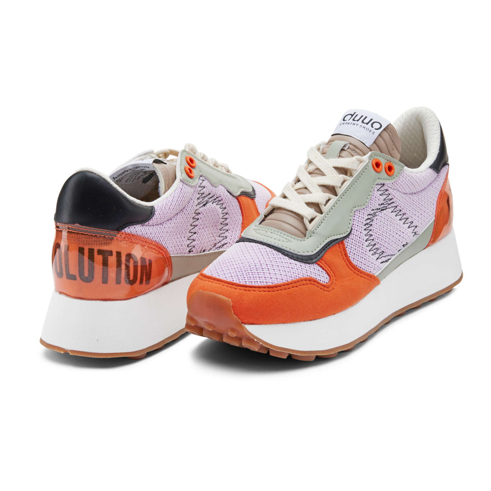 Sapatilha CALM HIGH Duuo Rosa 1