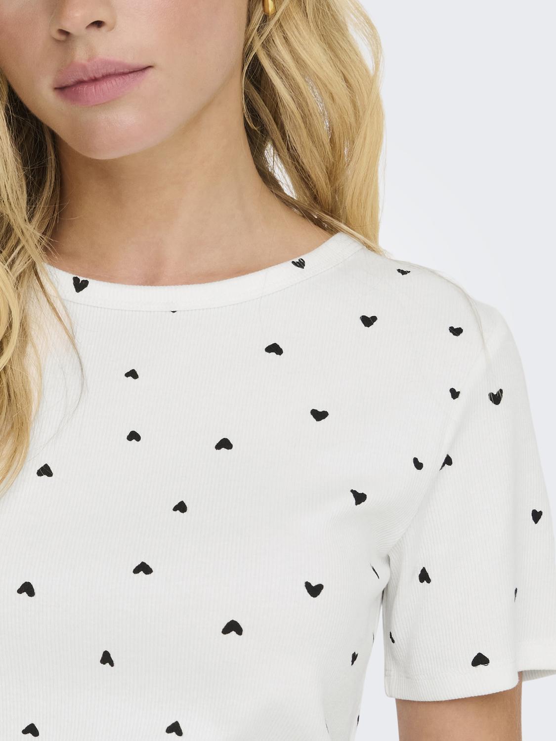 Top JDYSOFIA JDY Cloud Dancer Black 1