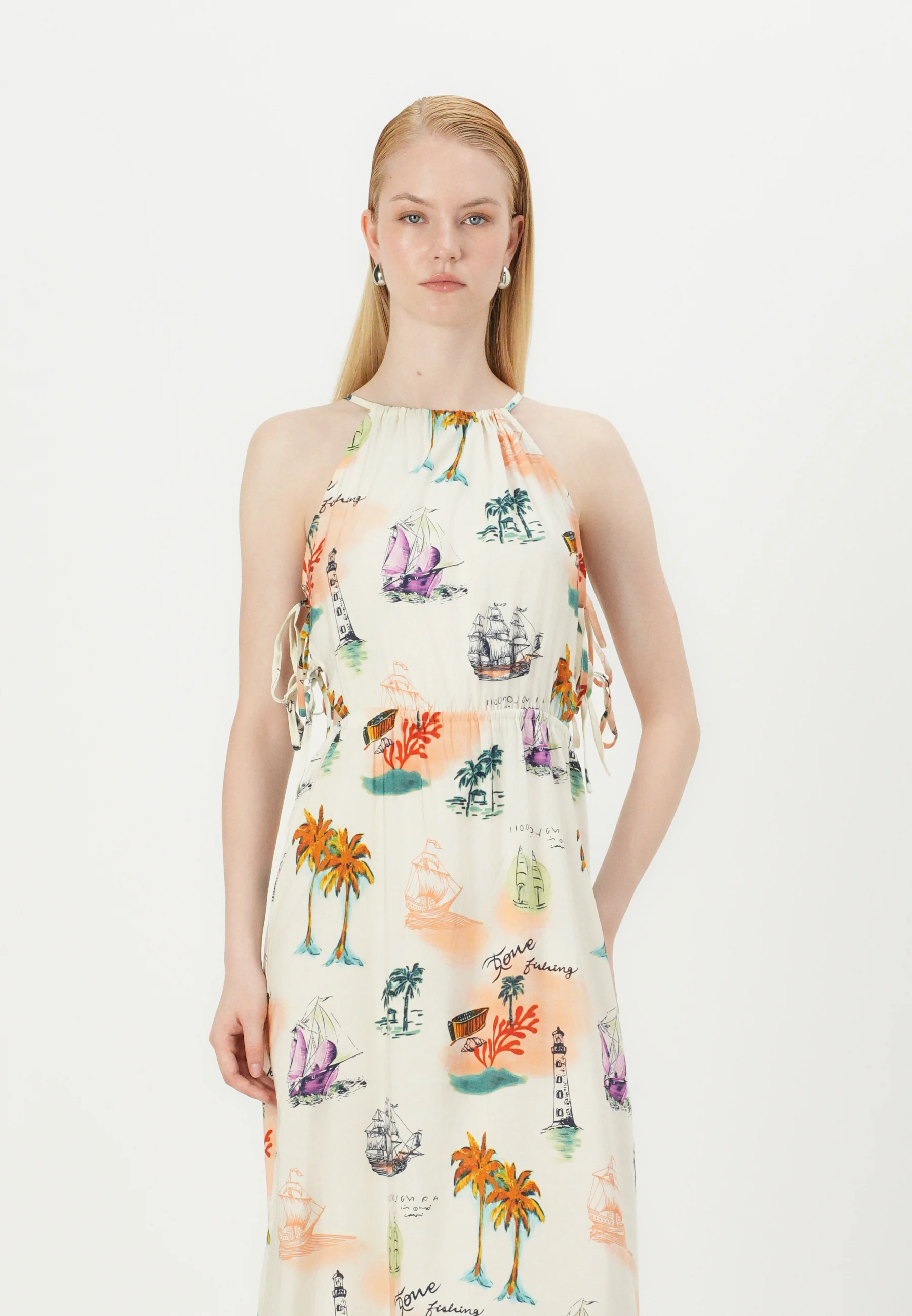 Vestido OBJDINAH Object Sandshell 0