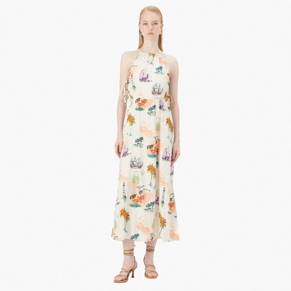 Vestido OBJDINAH Object Sandshell 4