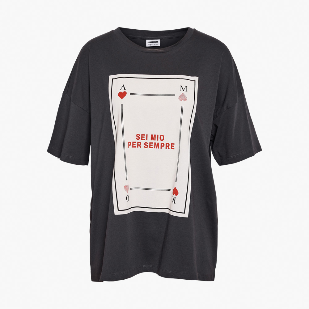 T-shirt NMIDA NoisyMay Obsidian 0