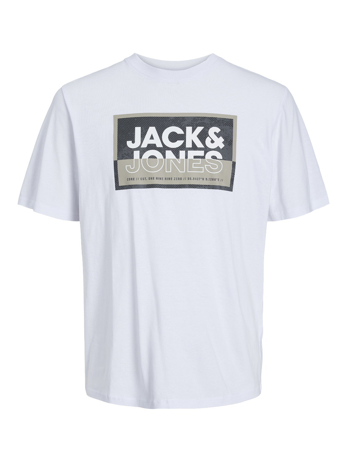 T-shirt JCOLOGAN Jack&Jones Júnior White 6
