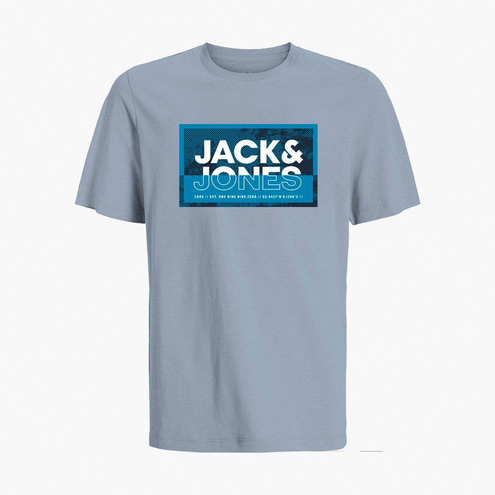 T-shirt JCOLOGAN Jack&Jones Júnior Subdued Blue 0