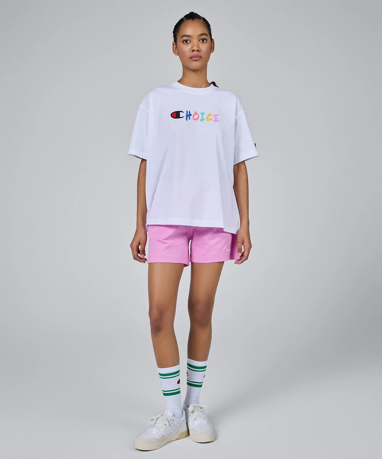 T-shirt CREWNECK ICONS Champion White 2