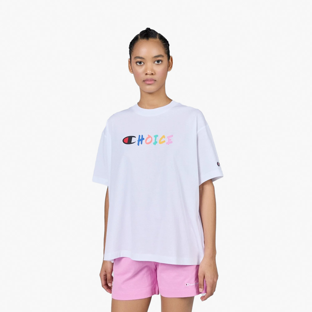 T-shirt CREWNECK ICONS Champion White 4