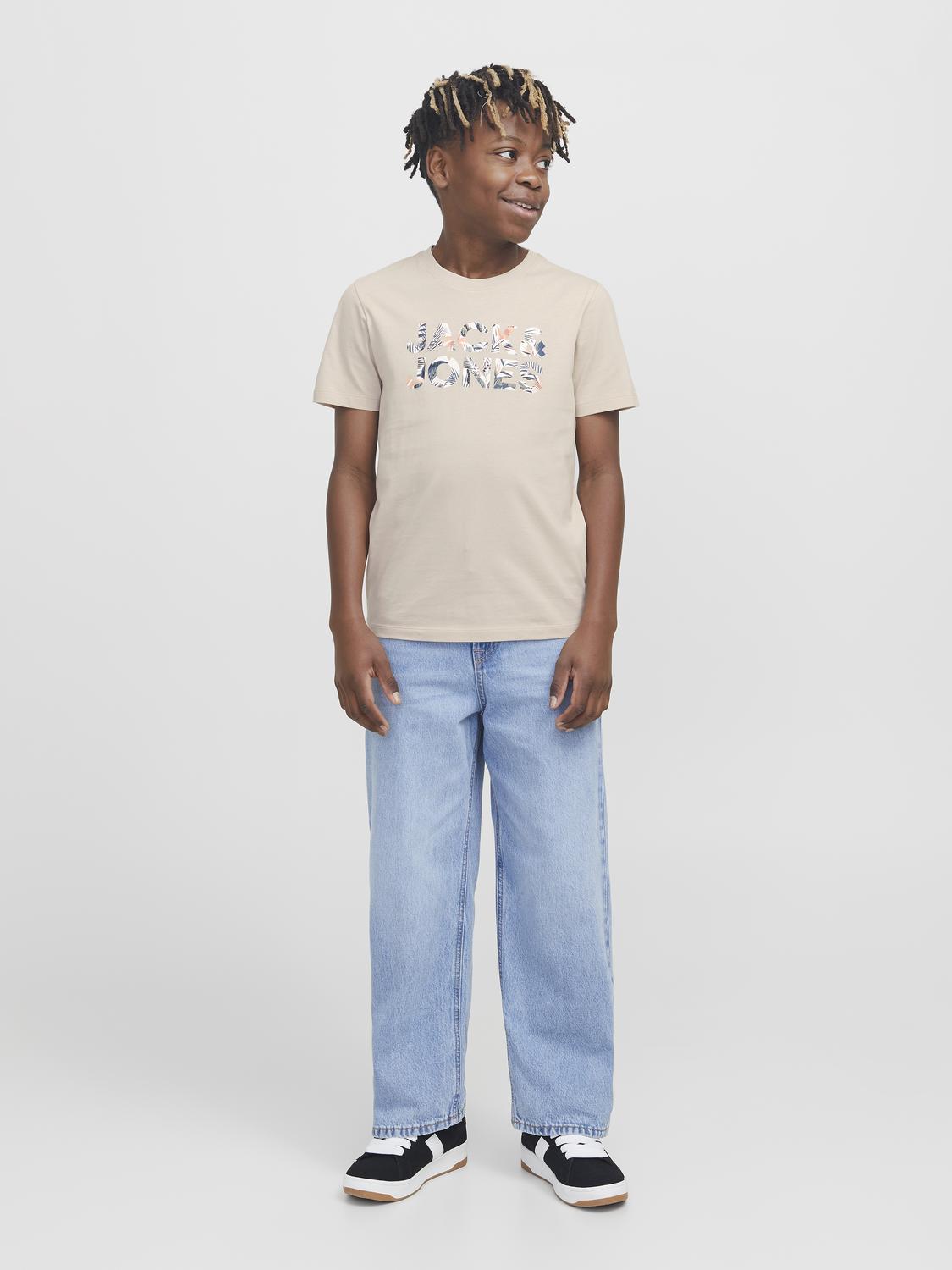 T-shirt JJEBRYAN Jack&Jones Júnior Moonbeam 4