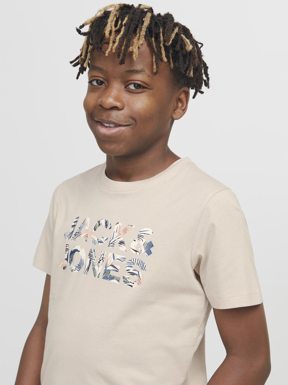 T-shirt JJEBRYAN Jack&Jones Júnior Moonbeam 1