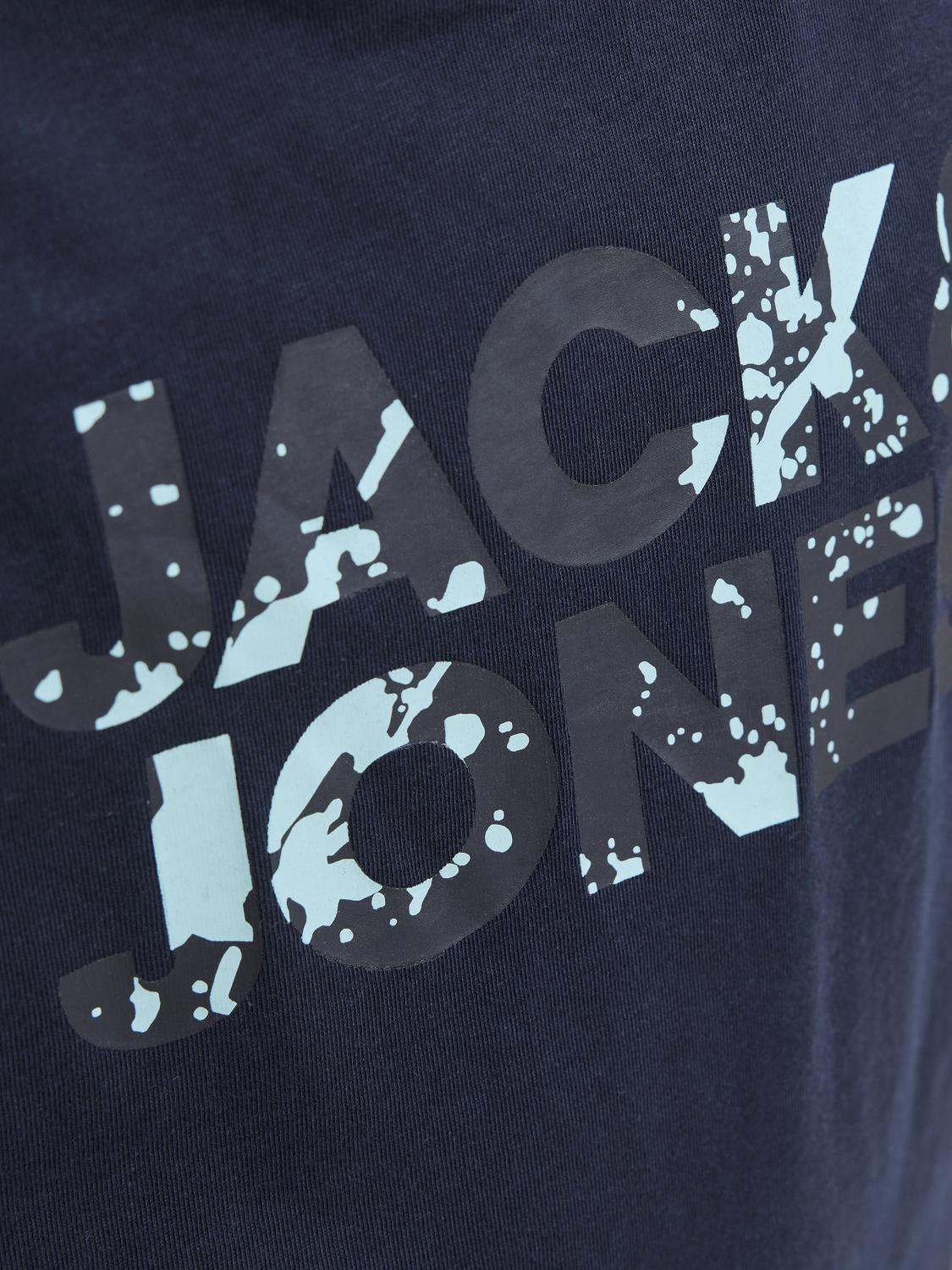 T-shirt JJEBRYAN Jack&Jones Júnior Sky Captain Splash 2