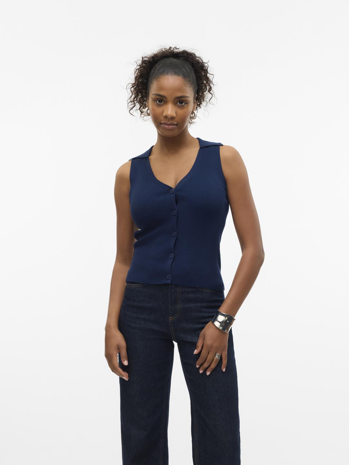 Top VMWILLOW Veromoda Navy Blazer 2