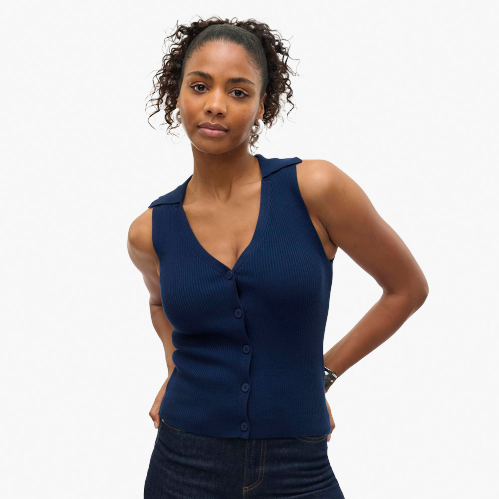 Top VMWILLOW Veromoda Navy Blazer 0