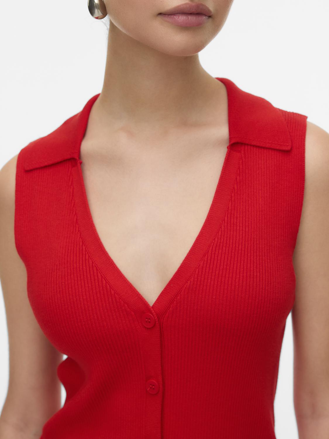 Top VMWILLOW Veromoda Fiery Red 1