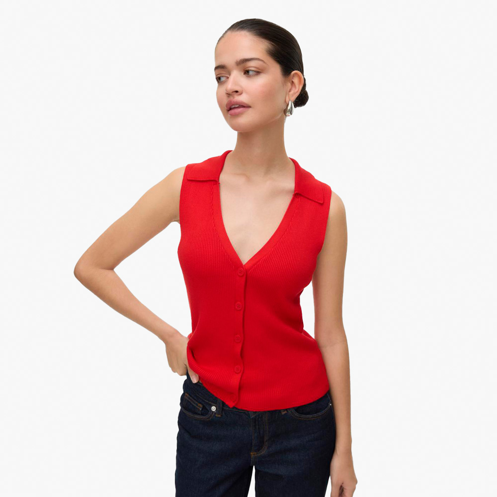 Top VMWILLOW Veromoda Fiery Red 0