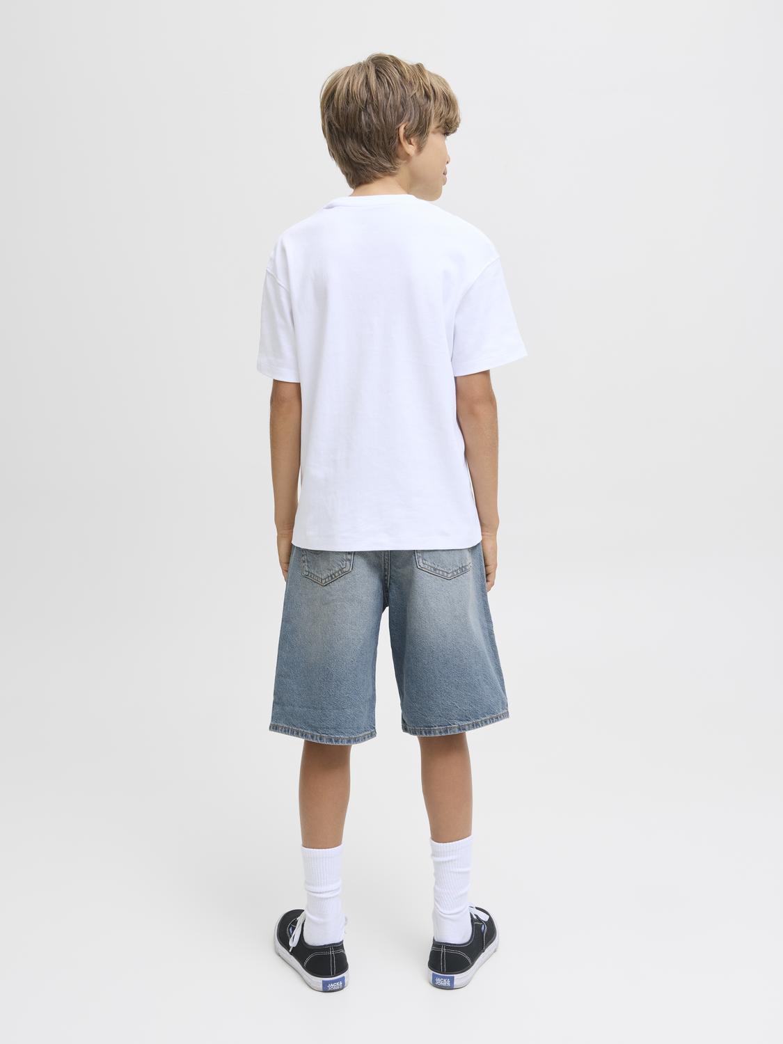 Calções JJIALEX Jack&Jones Júnior Blue2 5