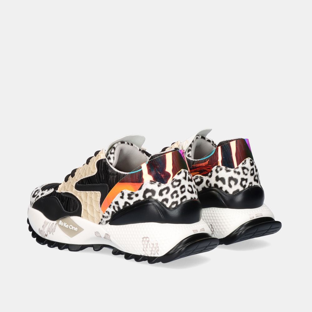 Sapatilha Exé D190608-17 Snake Black 4