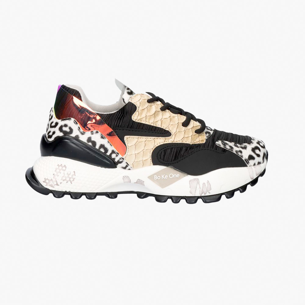 Sapatilha Exé D190608-17 Snake Black 0