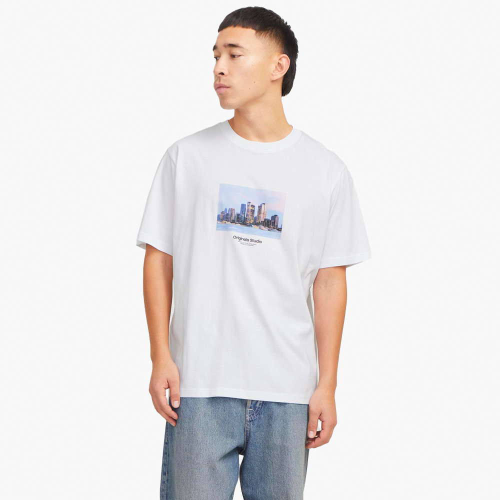 T-shirt JORVESTEBRO Jack&Jones White 0