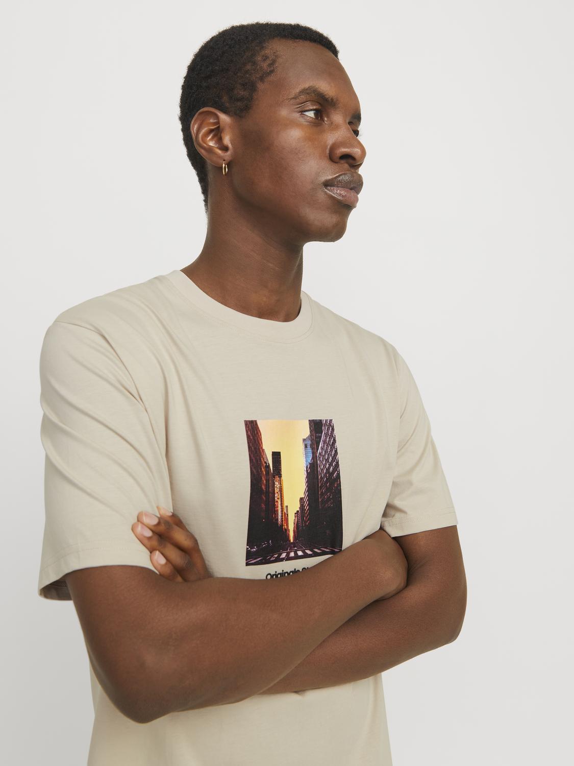 T-shirt JORVESTEBRO Jack&Jones Moonbeam 1