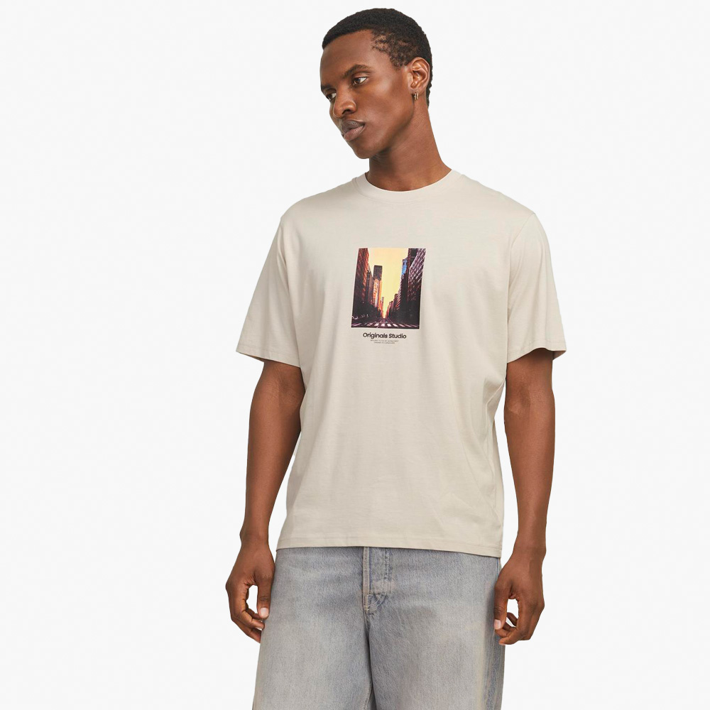 T-shirt JORVESTEBRO Jack&Jones Moonbeam 0