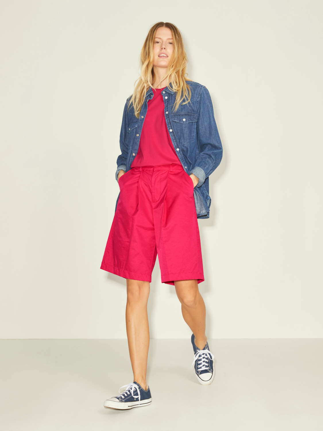 Calções JXMIRA JJXX Bright Rose 2