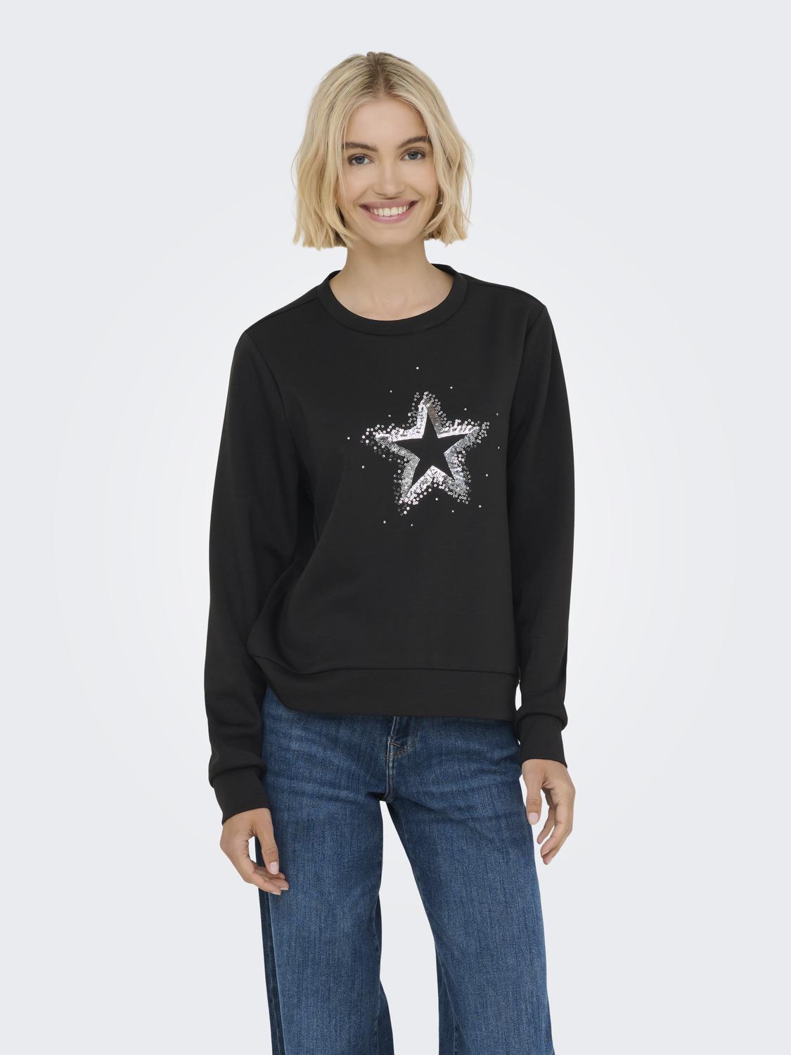 Sweatshirt ONLMARCY Only Black 2