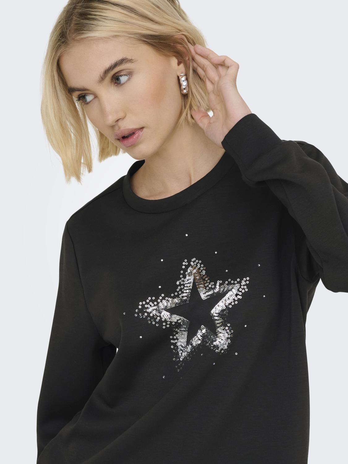 Sweatshirt ONLMARCY Only Black 1