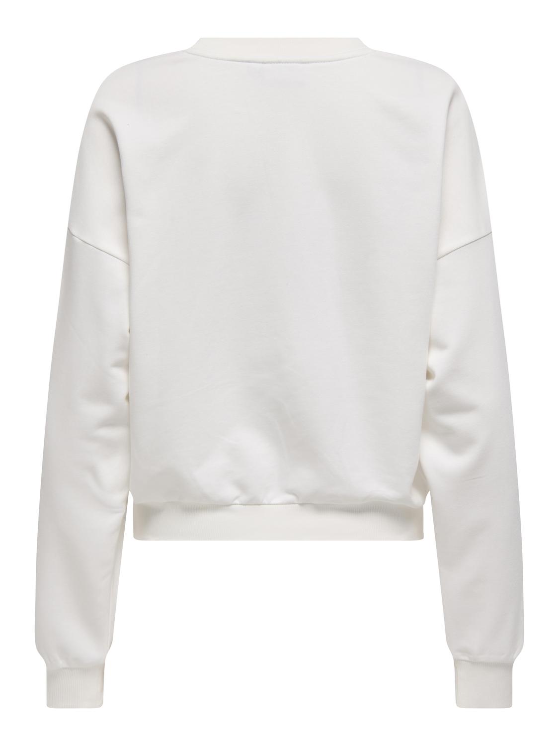 Sweatshirt ONLODESSA Only Cloud Dancer 1