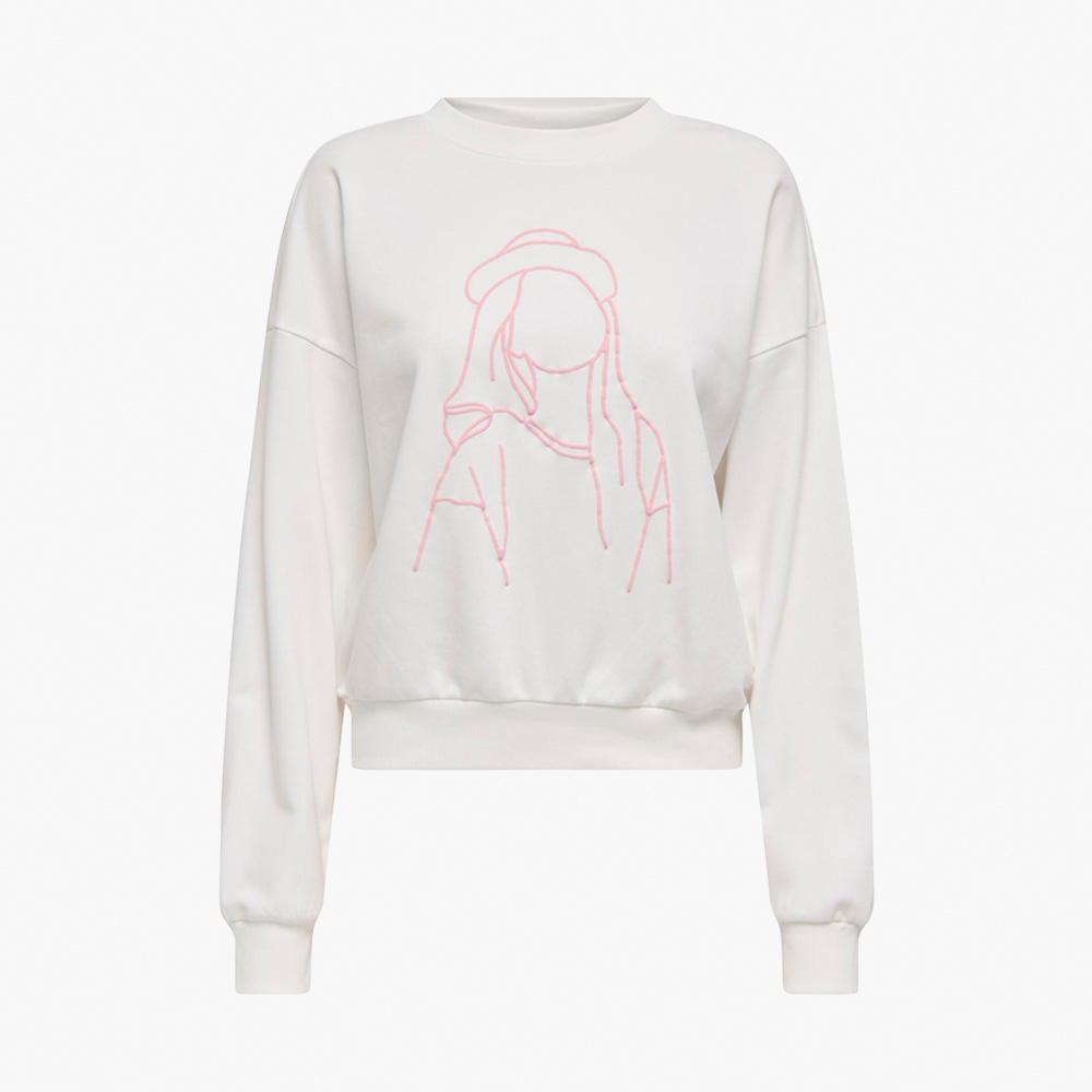 Sweatshirt ONLODESSA Only Cloud Dancer 0