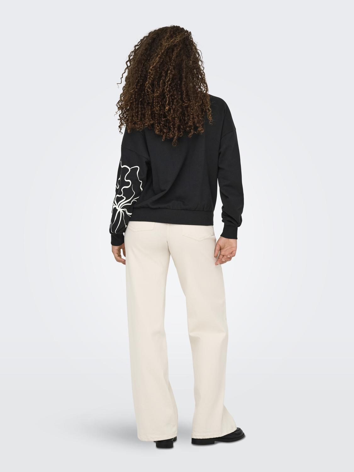 Sweatshirt ONLODESSA Only Black 4