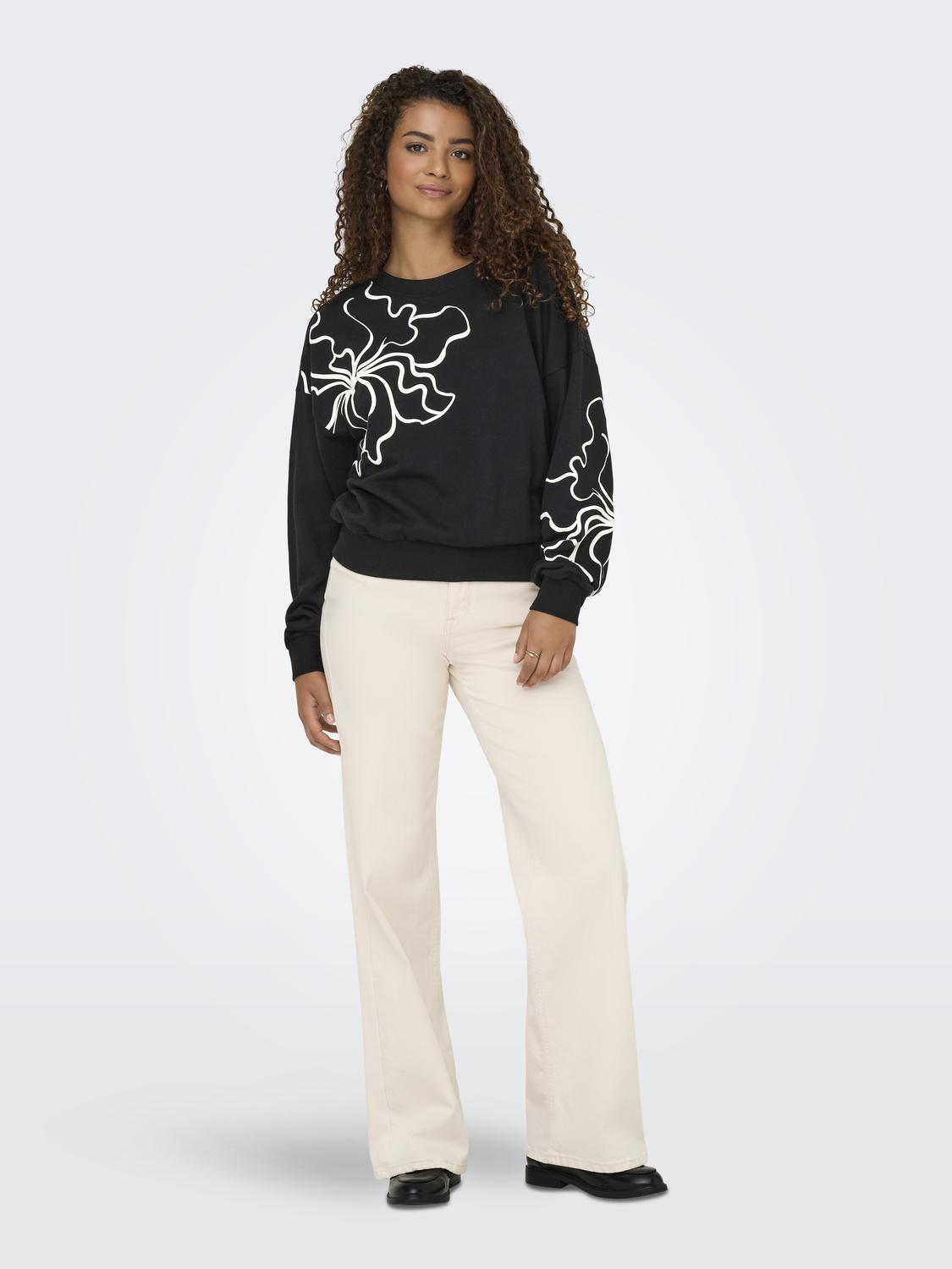 Sweatshirt ONLODESSA Only Black 3