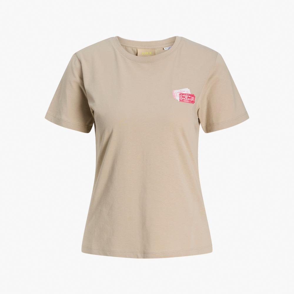 T-shirt JXCARLY JJXX Feather Gray 0