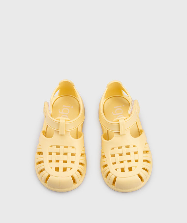 Sandália TOBBY SOLID Igor Vanilla 1