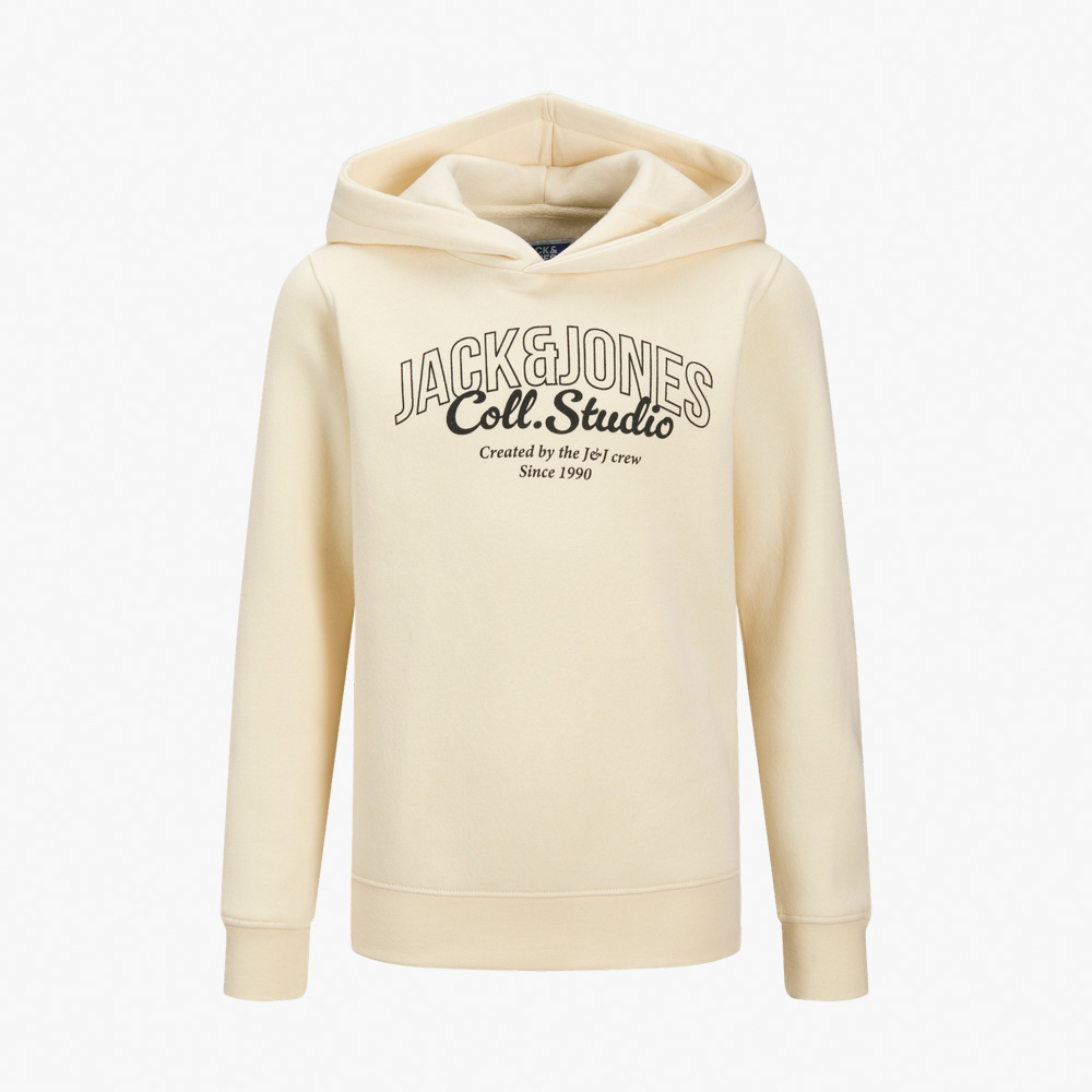 Sweatshirt JJMAKOTO Jack&Jones Júnior Antique White 0