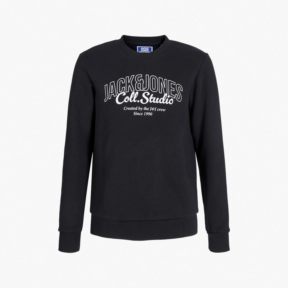 Sweatshirt JJMAKOTO Jack&Jones Júnior Black 0