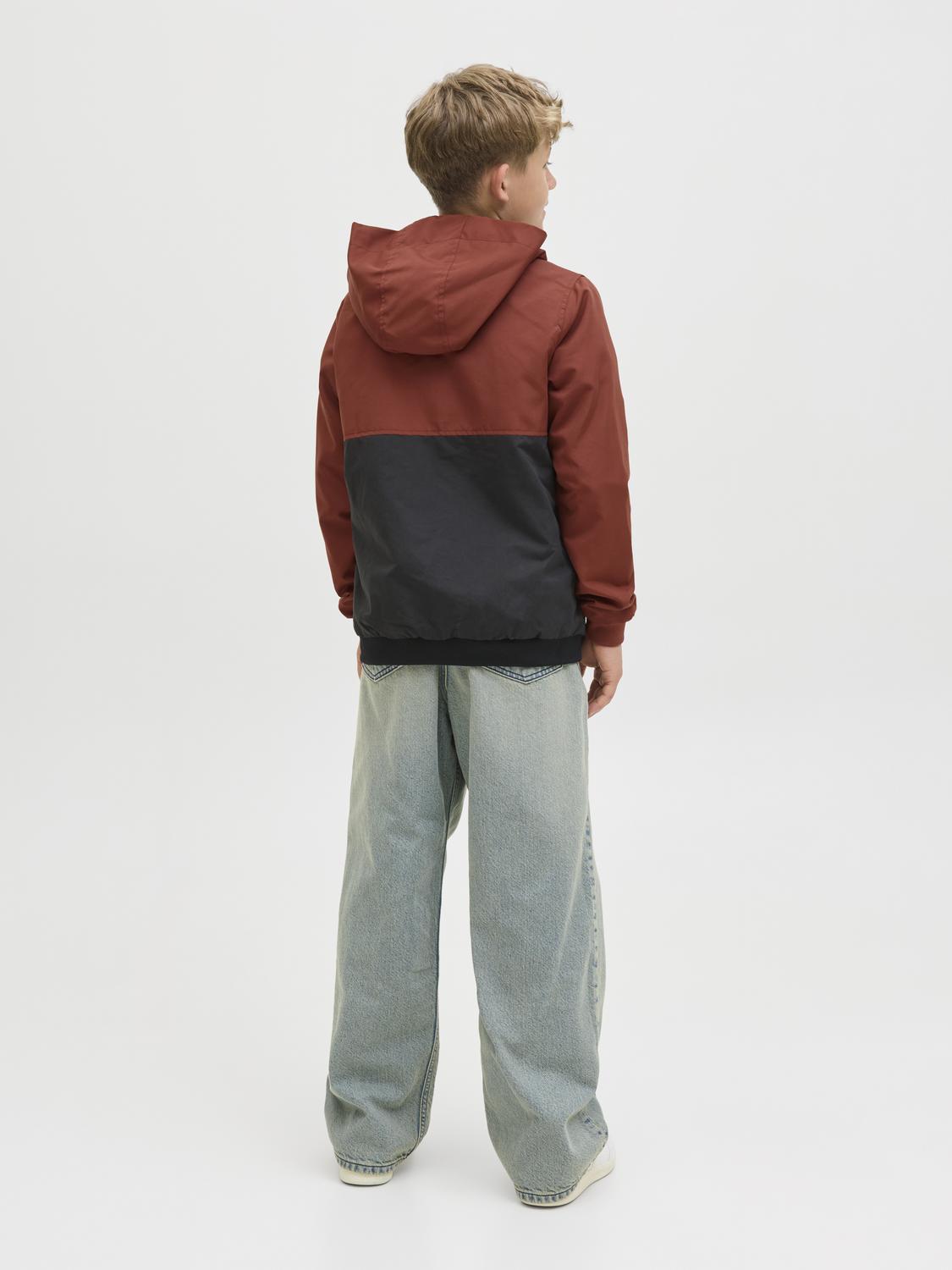 Casaco JJERUSH Jack&Jones Júnior Burnt Henna 5