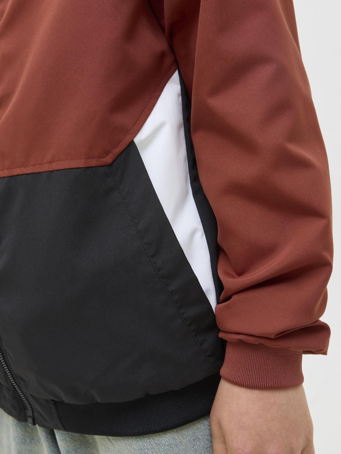 Casaco JJERUSH Jack&Jones Júnior Burnt Henna 3