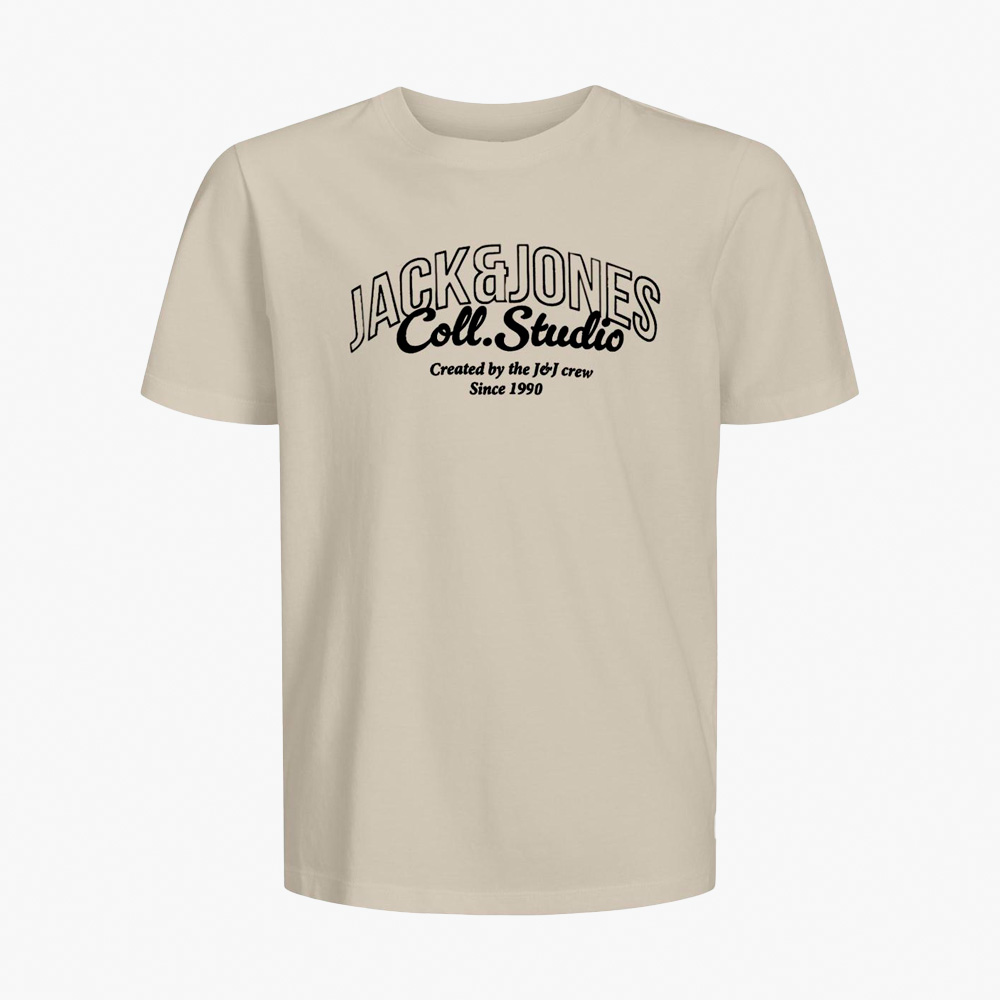 T-shirt JJMAKOTO Jack&Jones Mini Antique White 0