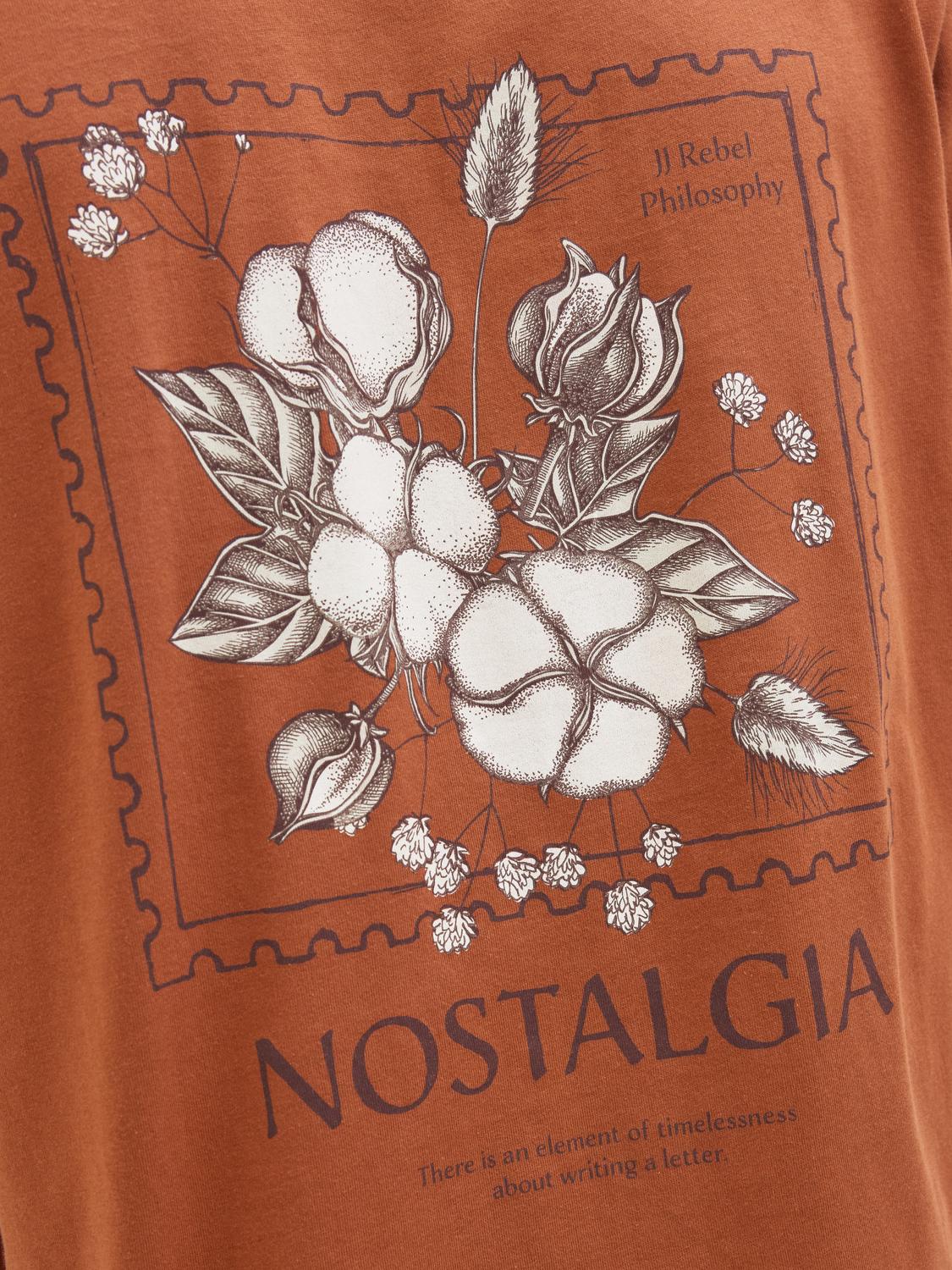 T-shirt JREBMALTE Jack&Jones Bombay Brown 2