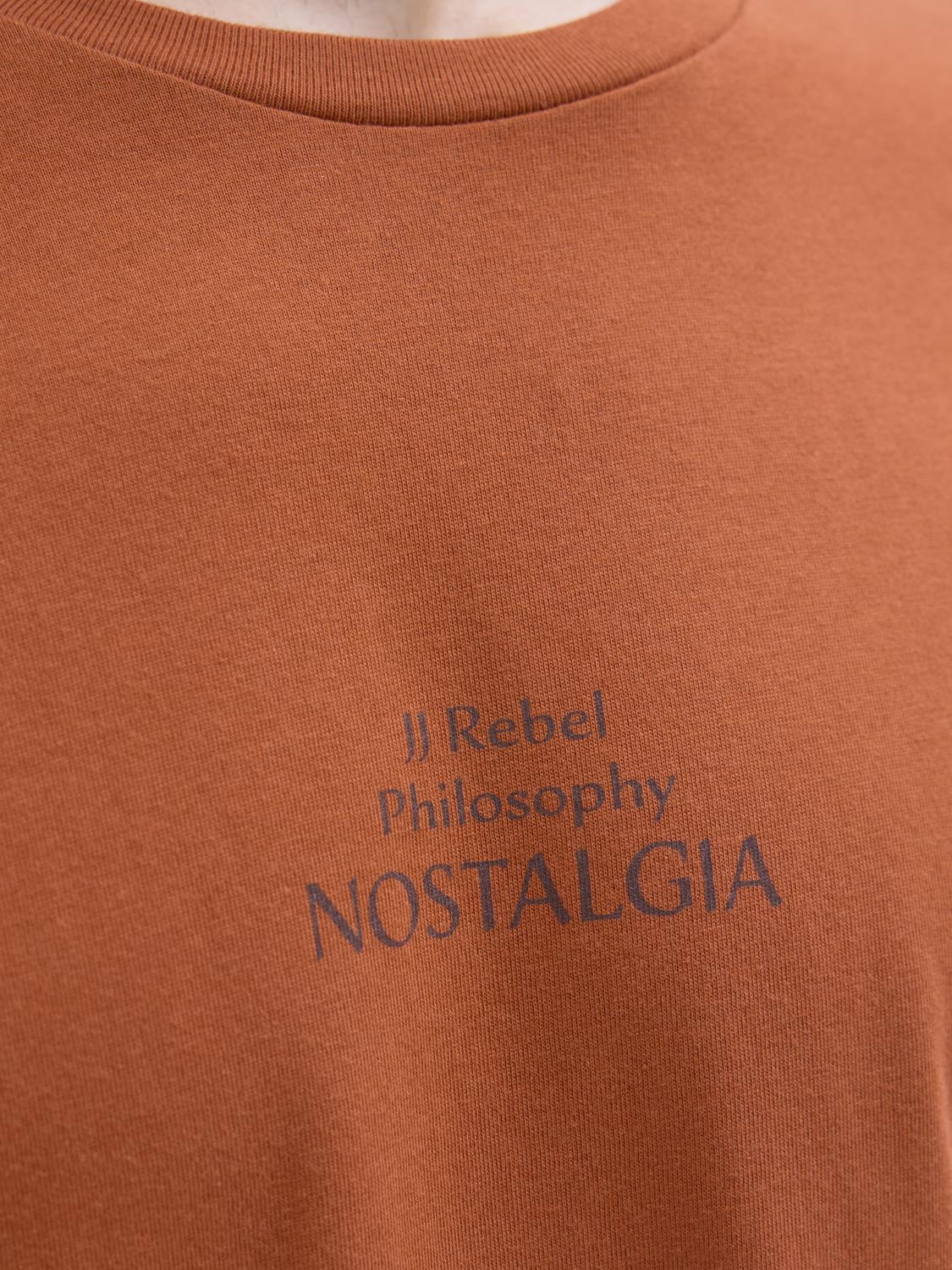 T-shirt JREBMALTE Jack&Jones Bombay Brown 3