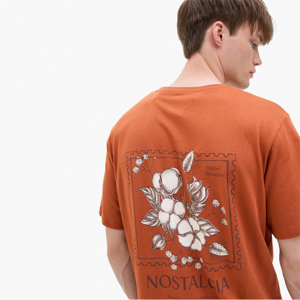 T-shirt JREBMALTE Jack&Jones Bombay Brown 0