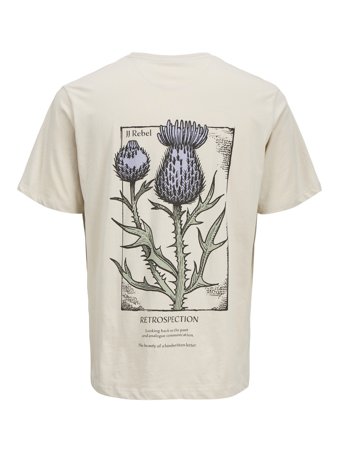 T-shirt JREBMALTE Jack&Jones Moonbeam 7