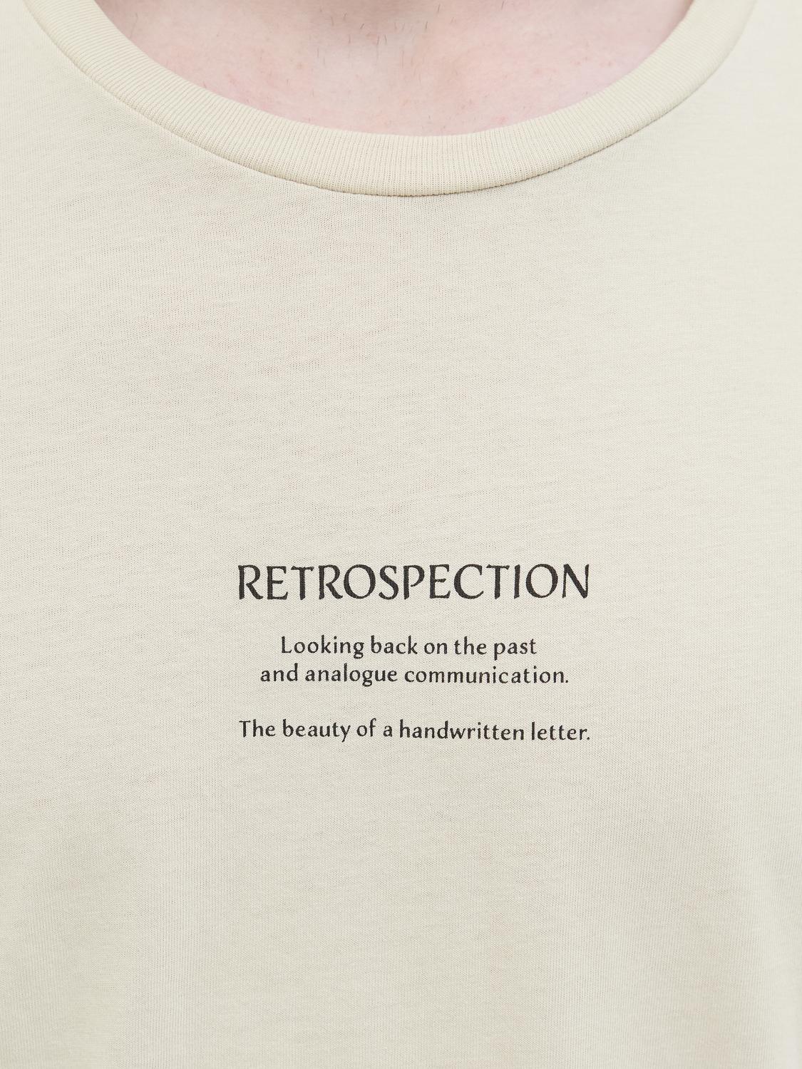 T-shirt JREBMALTE Jack&Jones Moonbeam 3