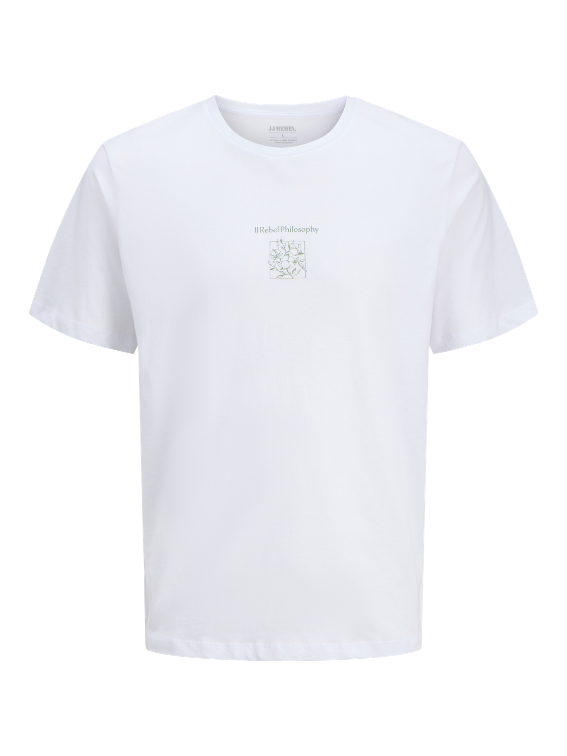 T-shirt JREBMALTE Jack&Jones White 6