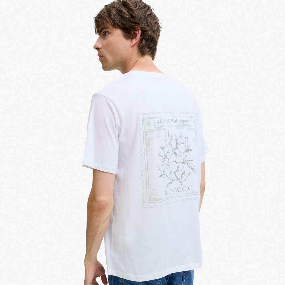T-shirt JREBMALTE Jack&Jones White 0