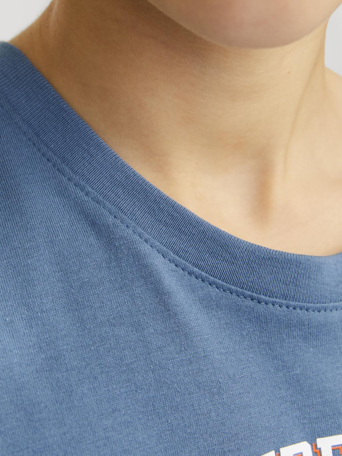 T-shirt JJELOGO Jack&Jones Júnior Oceanview 2