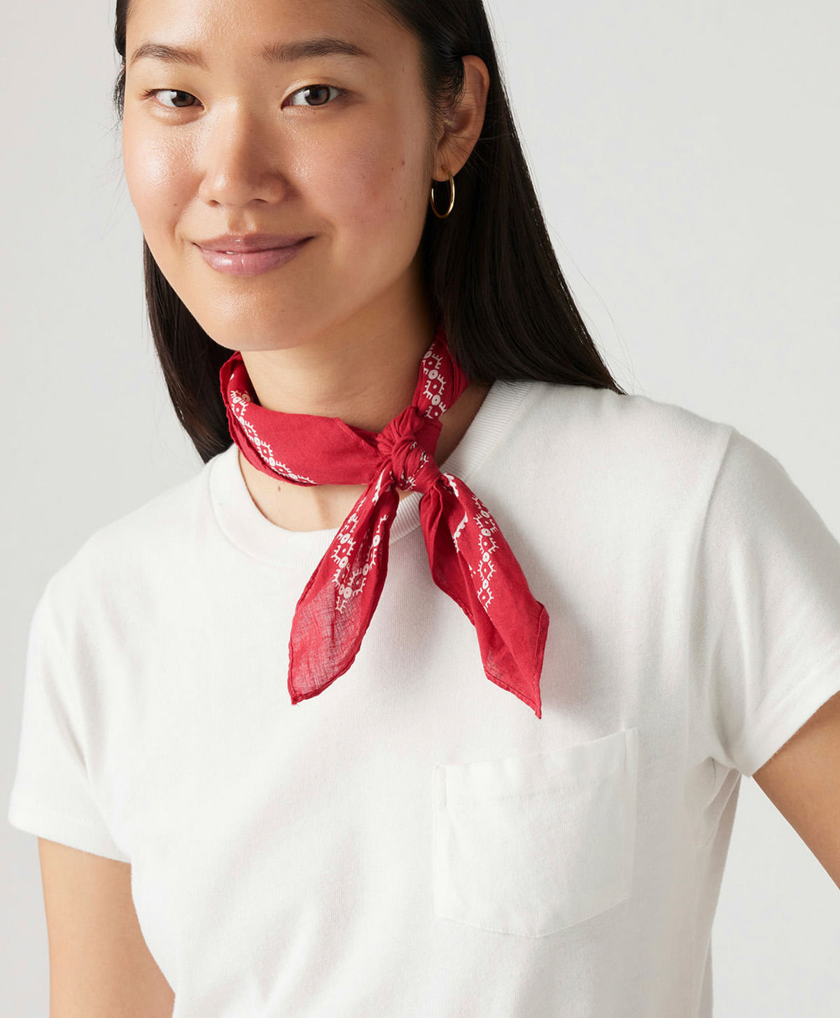 Lenço PAISLEY BANDANA Levi's True Red 2