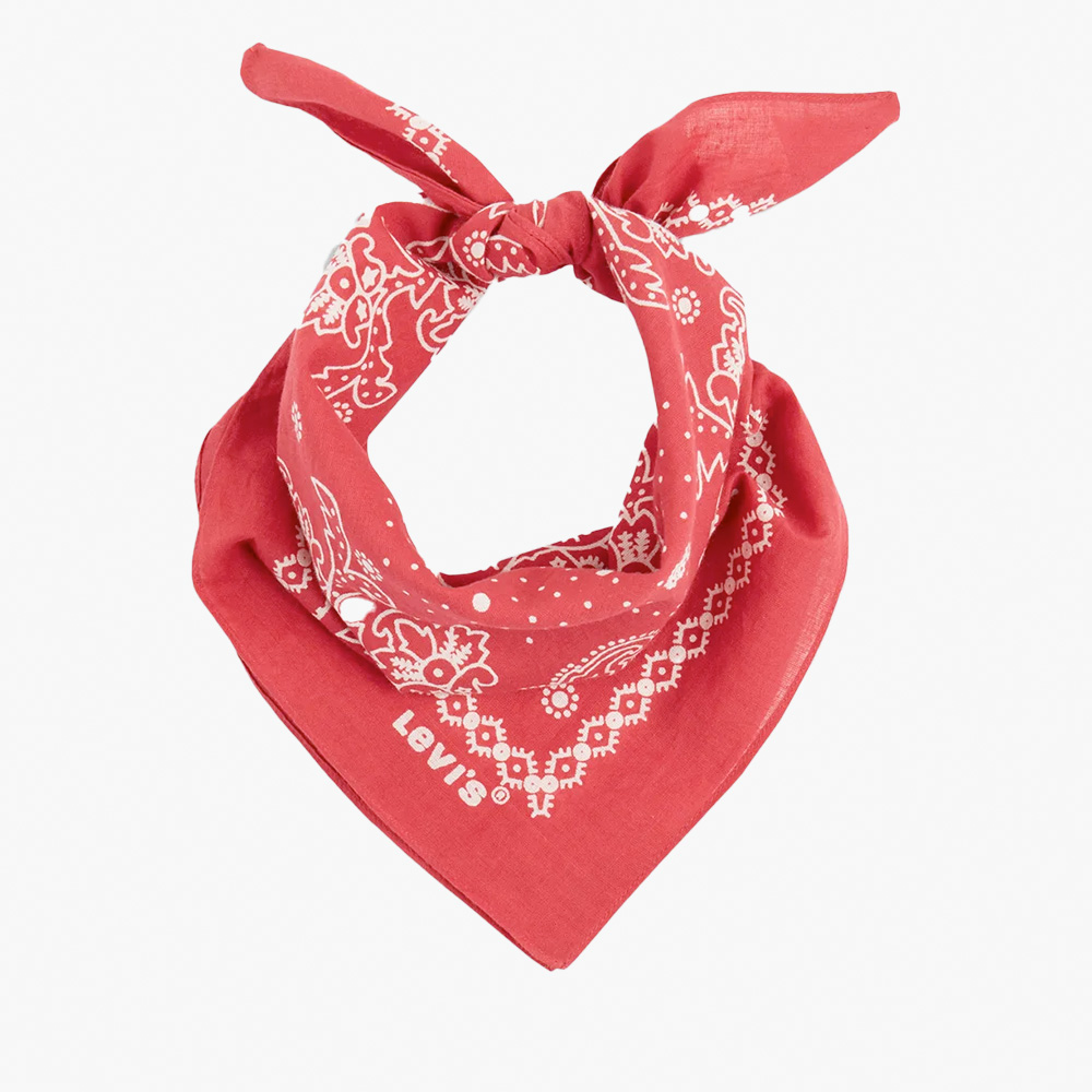 Lenço PAISLEY BANDANA Levi's True Red 0