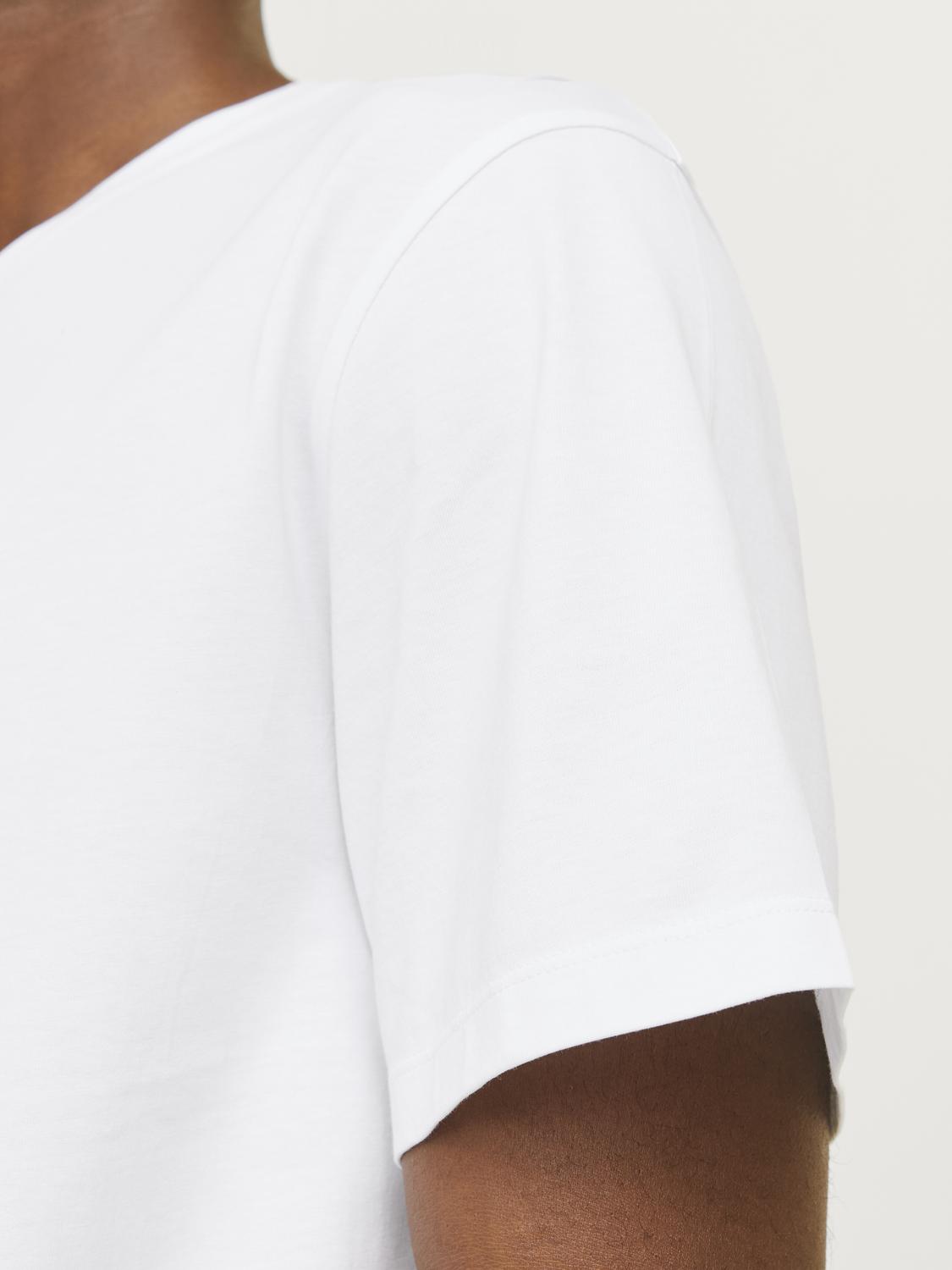 T-shirt JJECORP Jack&Jones White 3