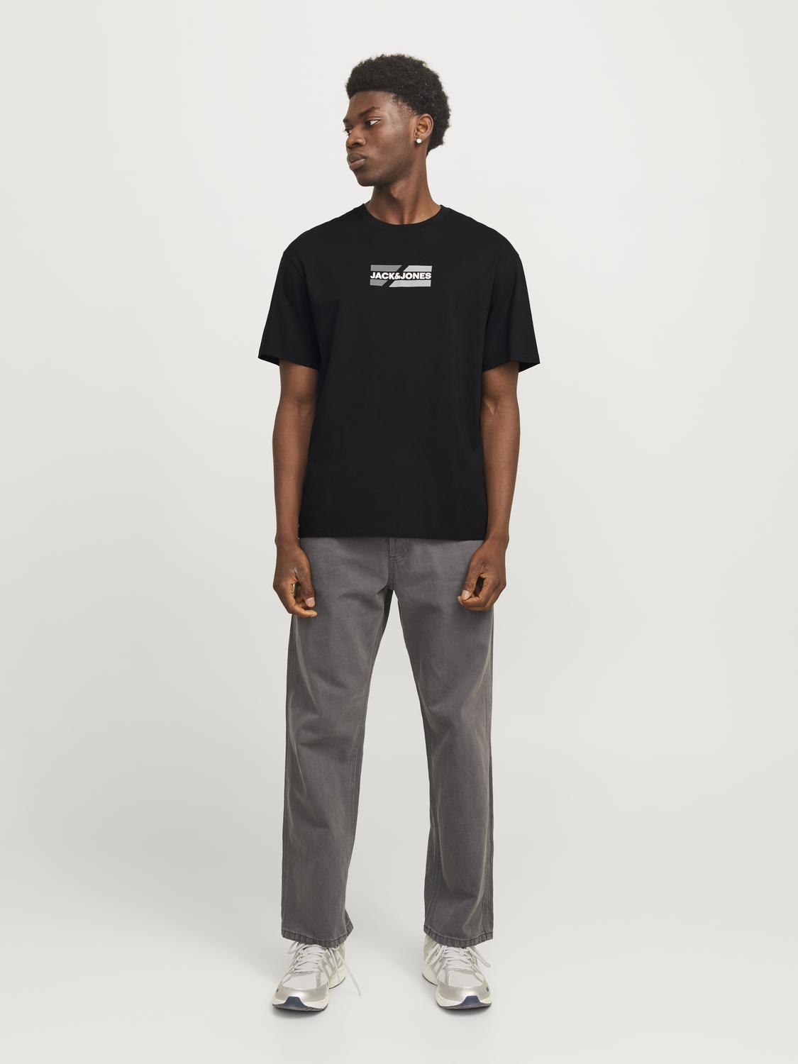 T-shirt JJECORP Jack&Jones Black 4